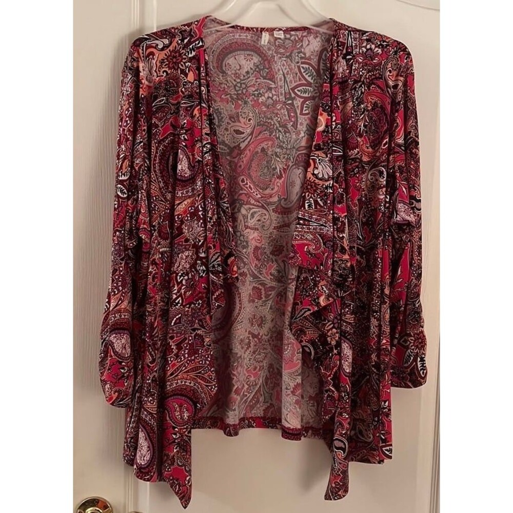Cato open front cardigan